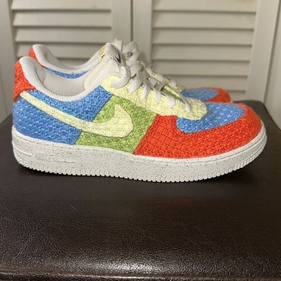 Kids Nike Air Force 1 Low Next Nature “Hemp-Multi”… - Picture 3 of 9